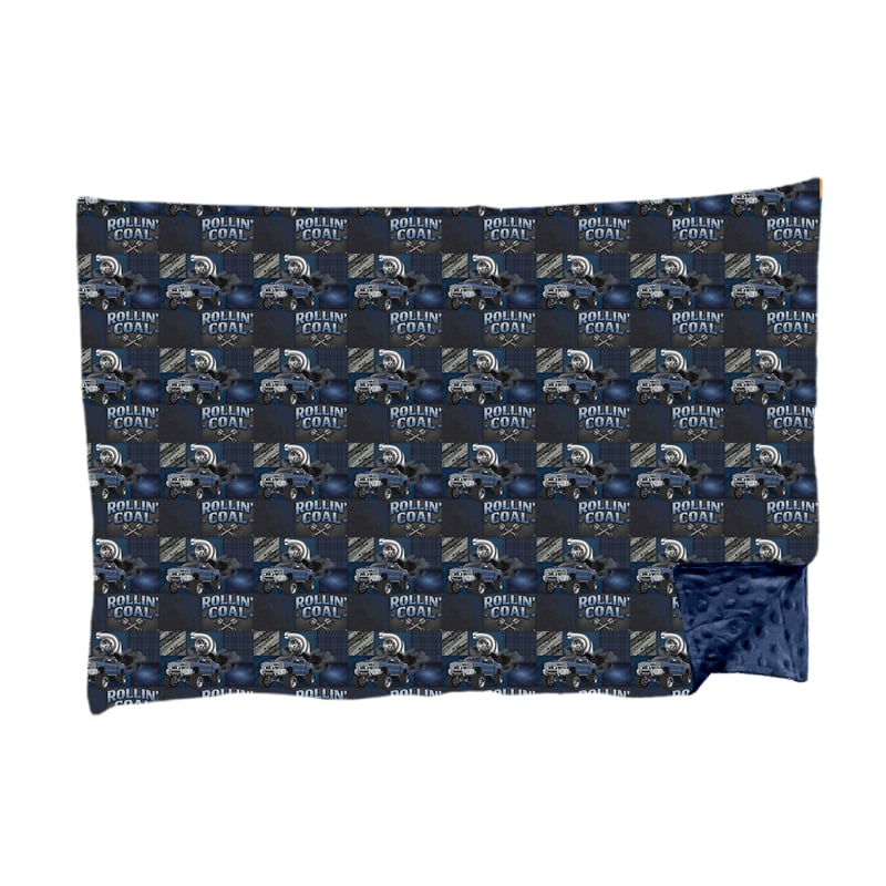 Rollin Coal Bamboo Blanket